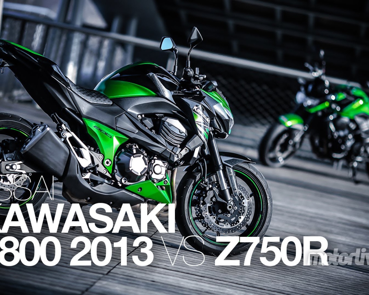 Невероятный мотоцикл Kawasaki Z 800