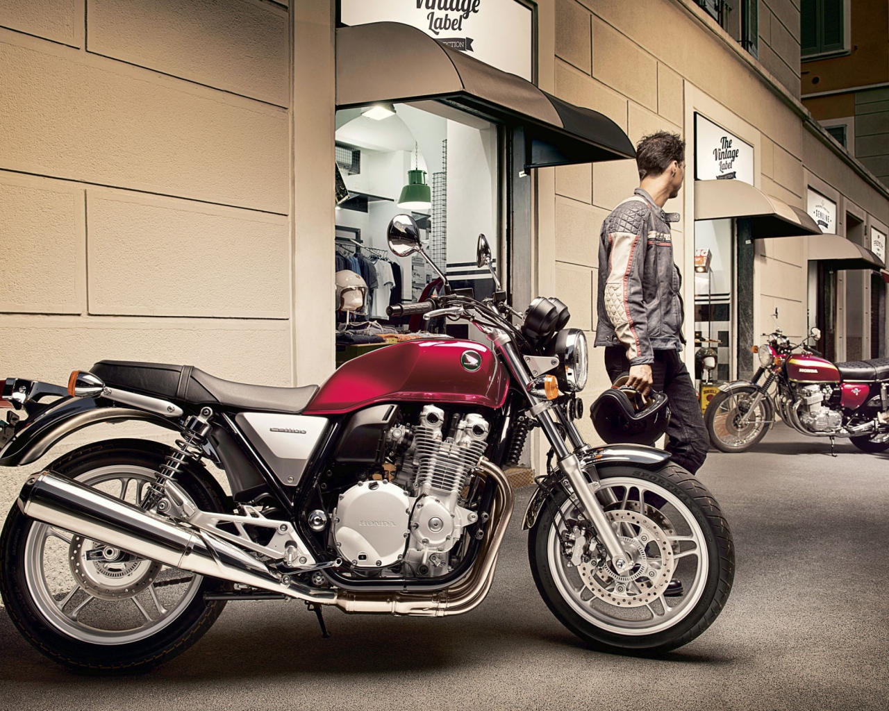 Невероятно быстрый мотоцикл Honda CB 1100