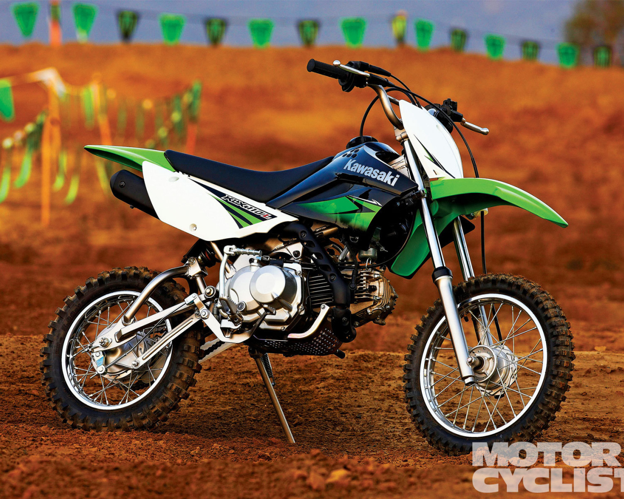 Невероятно быстрый мотоцикл Kawasaki KLX 110