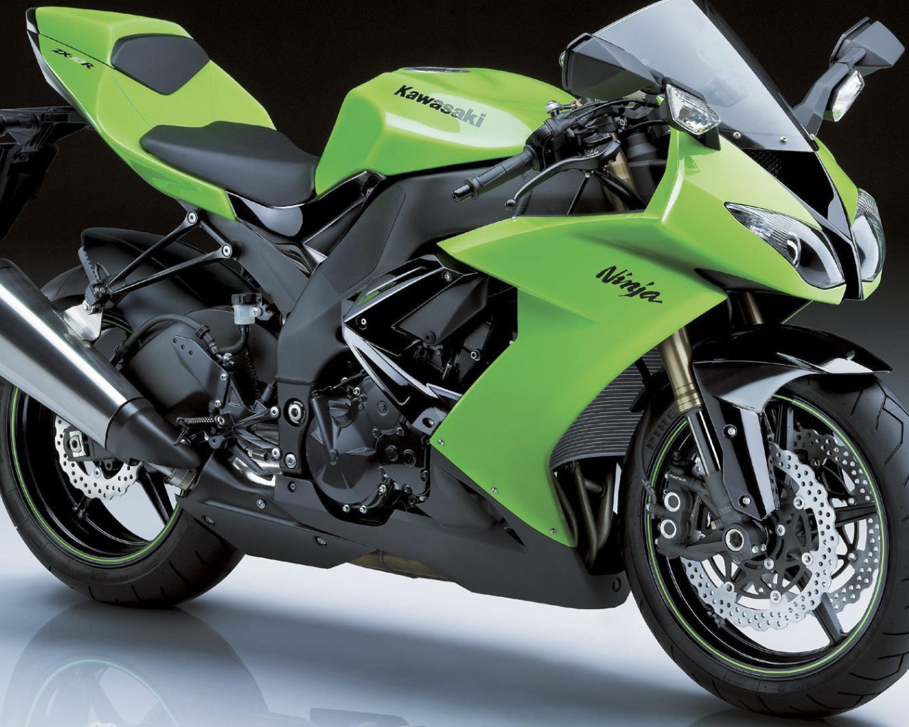Невероятно быстрый мотоцикл Kawasaki Ninja ZX-10R
