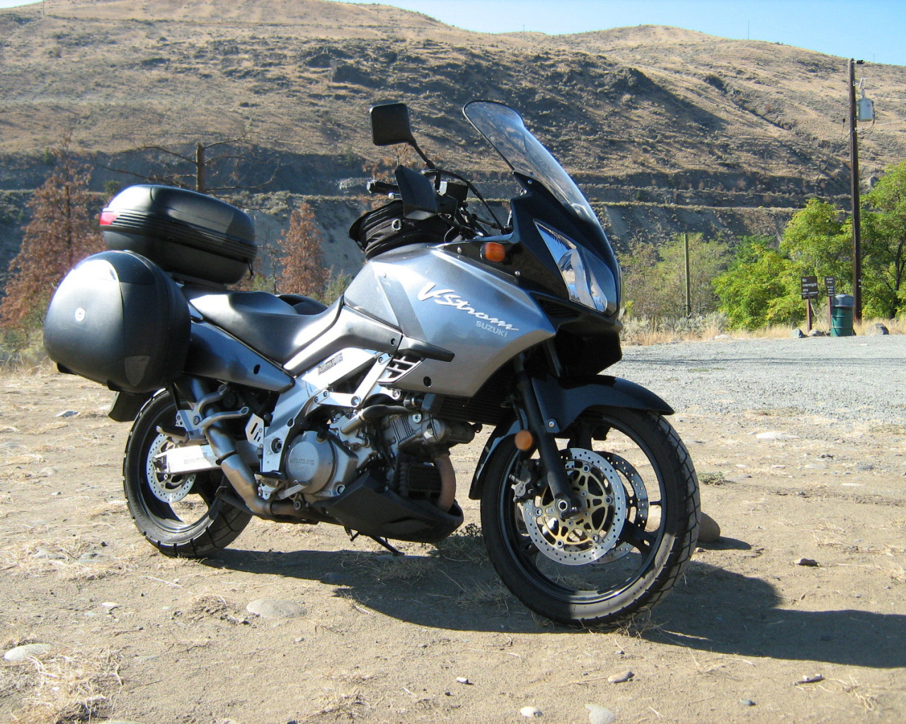 Невероятно быстрый мотоцикл Suzuki V-Storm 1000  DL