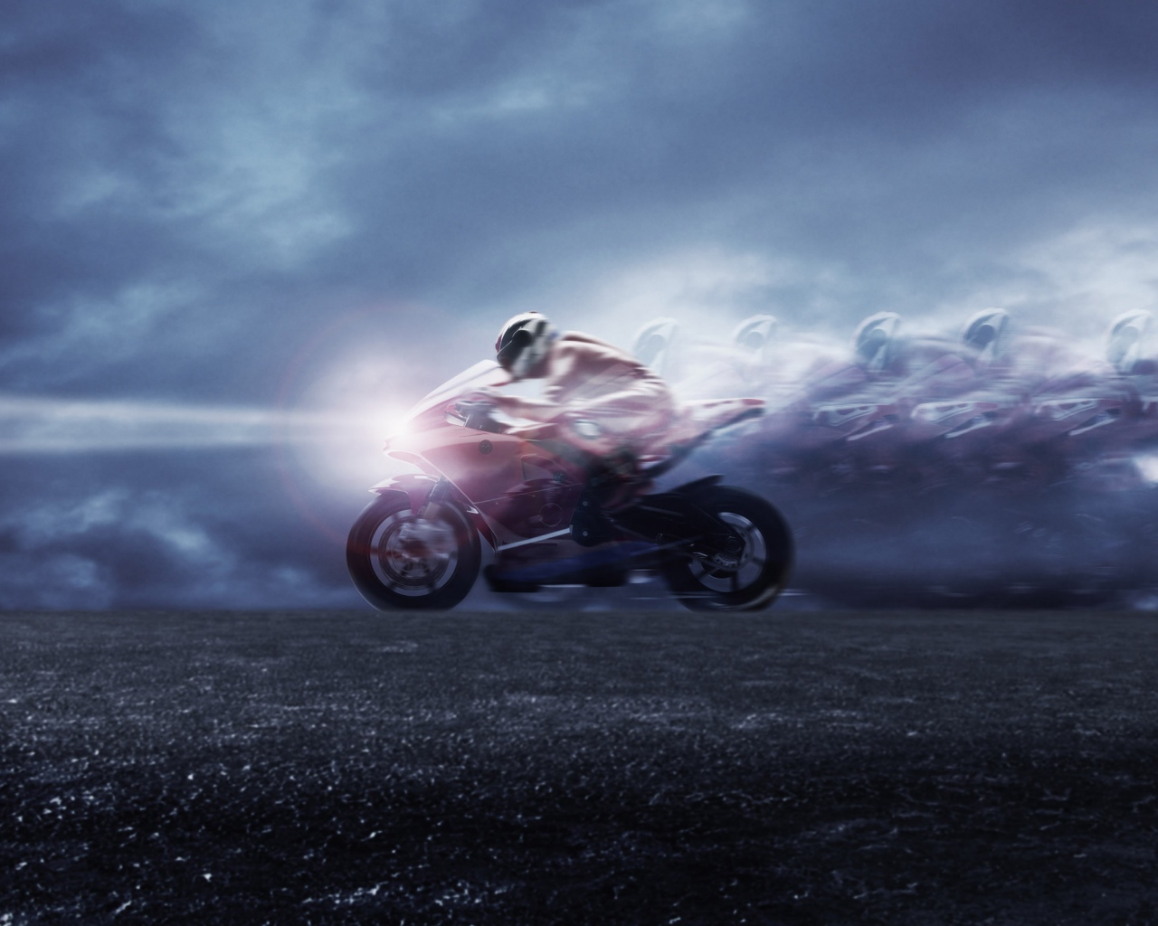 Скорость мотоцикла