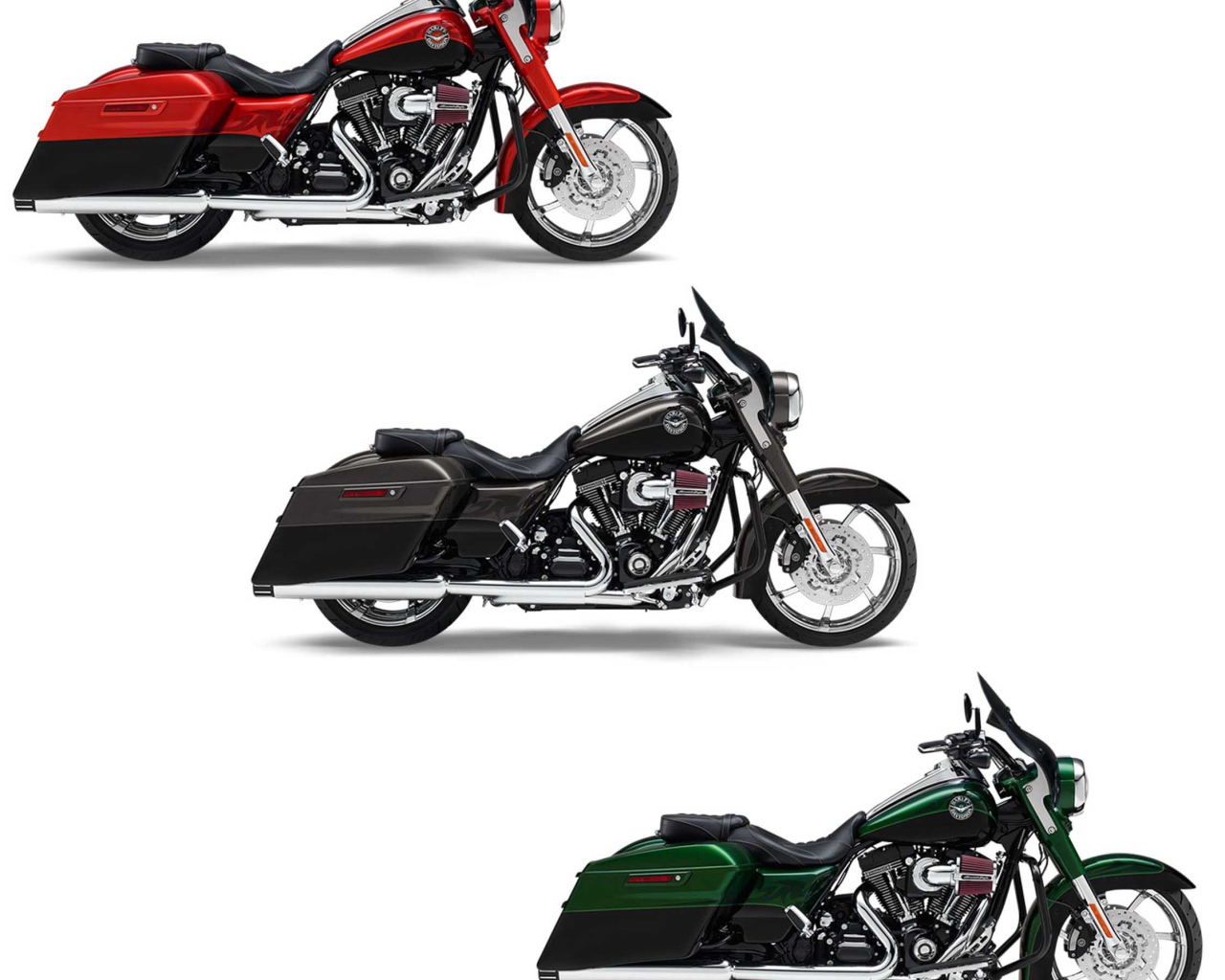Мотоцикл модели Harley-Davidson CVO Road King