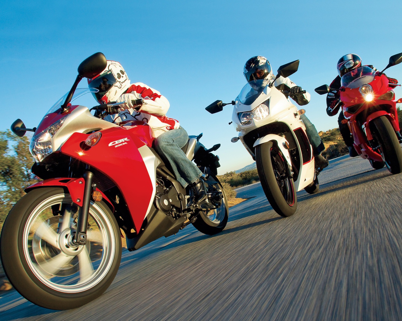 Новый мотоцикл Honda CBR 250 R