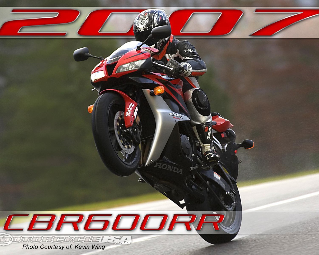 Новый мотоцикл Honda CBR 600 RR