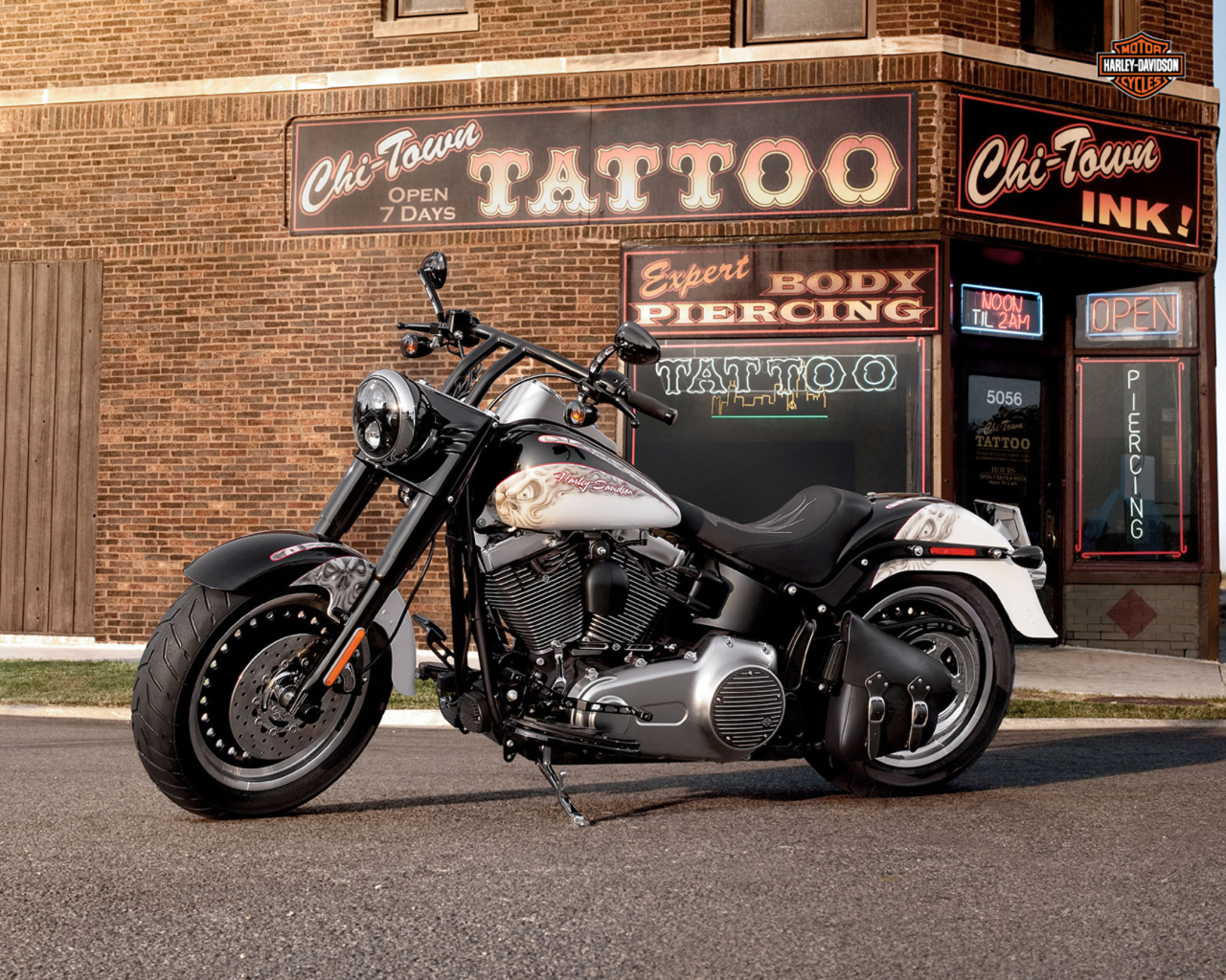 Новый мотоцикл Harley-Davidson Fat Boy