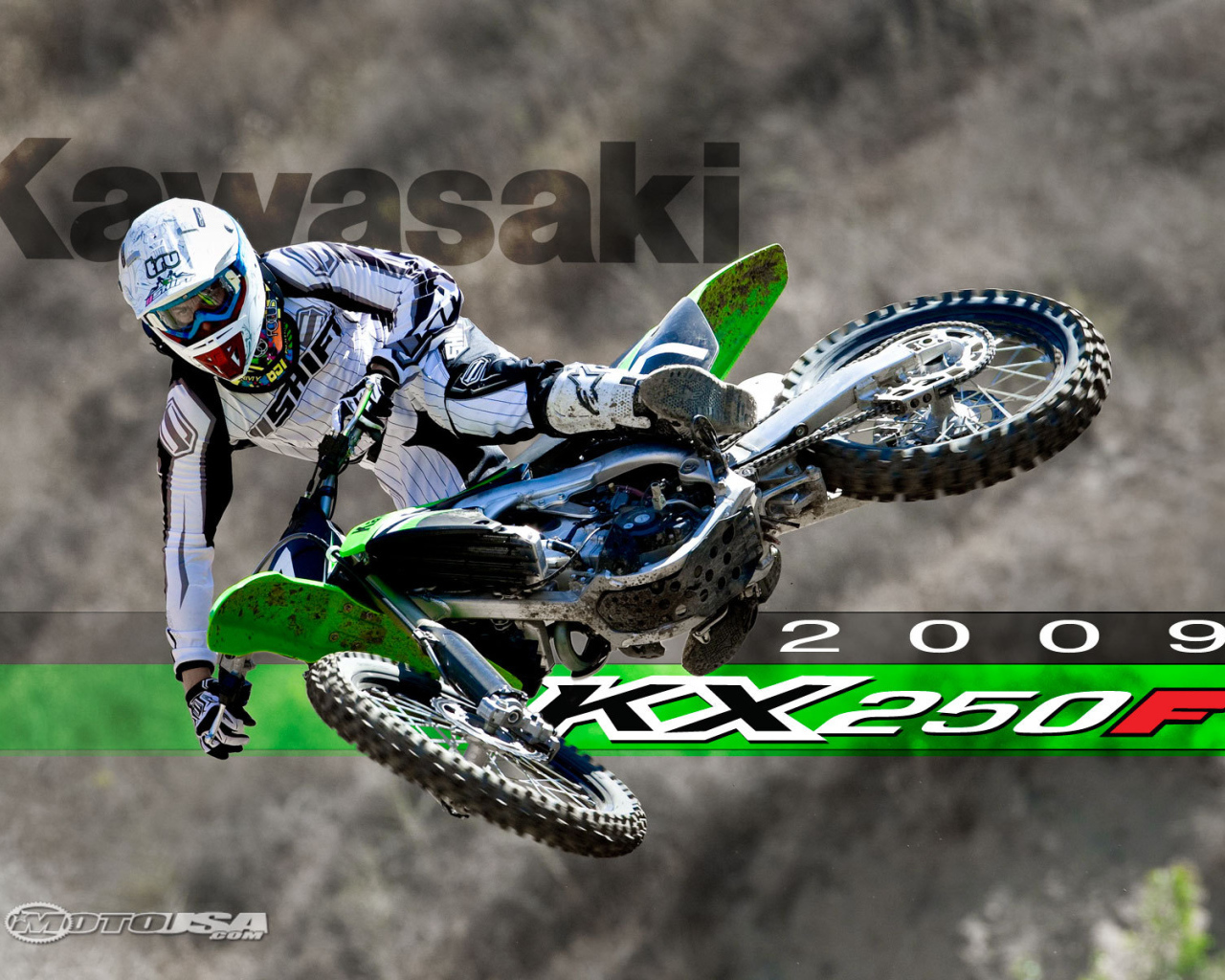 Новый мотоцикл Kawasaki KX 250 F