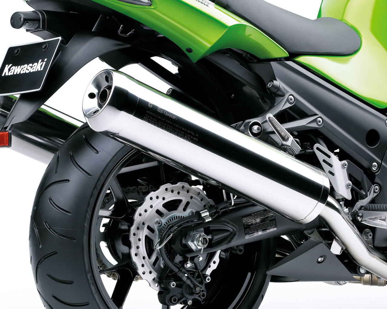 Новый мотоцикл Kawasaki ZZR 1400