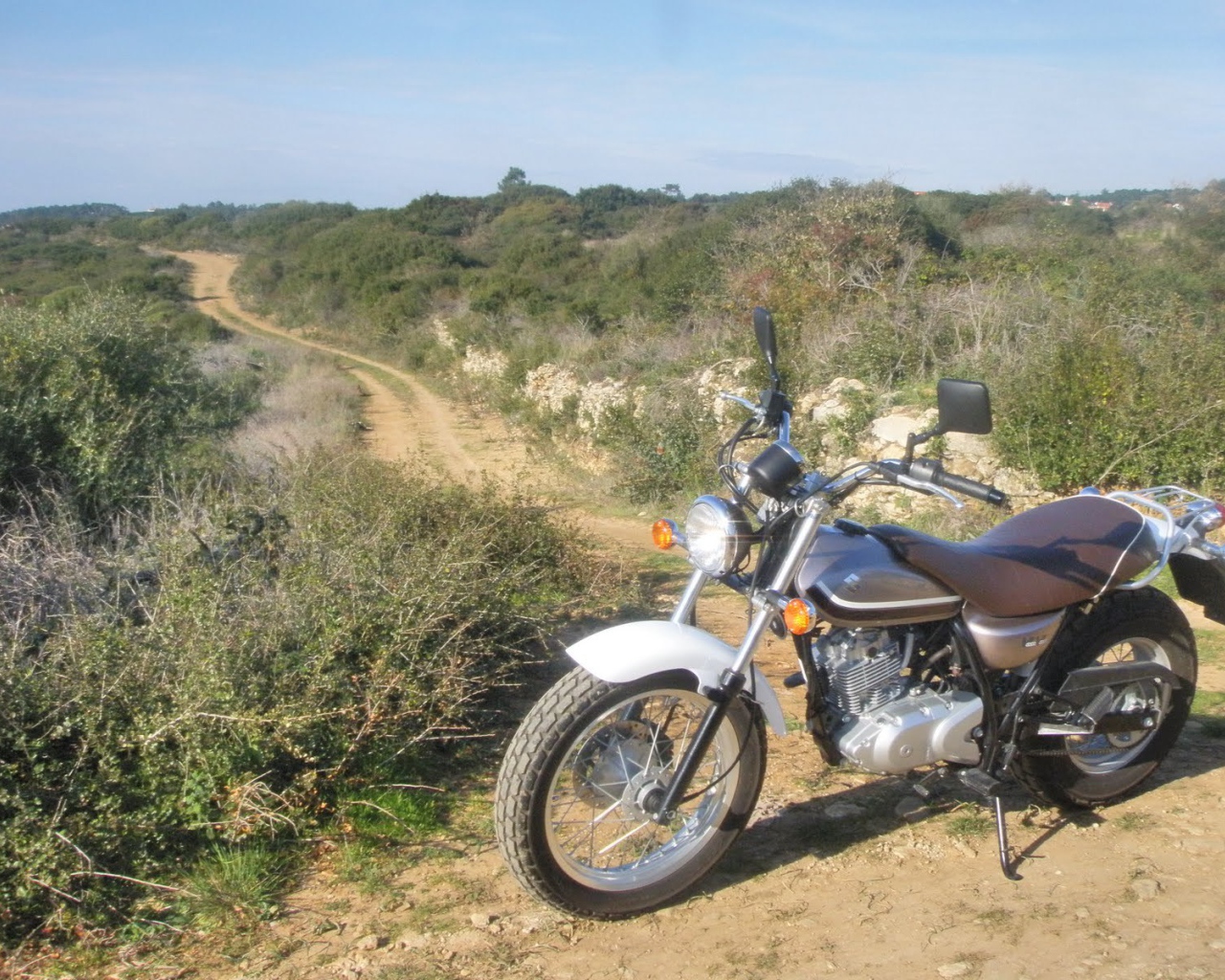 Новый надежный мотоцикл Suzuki RV 125