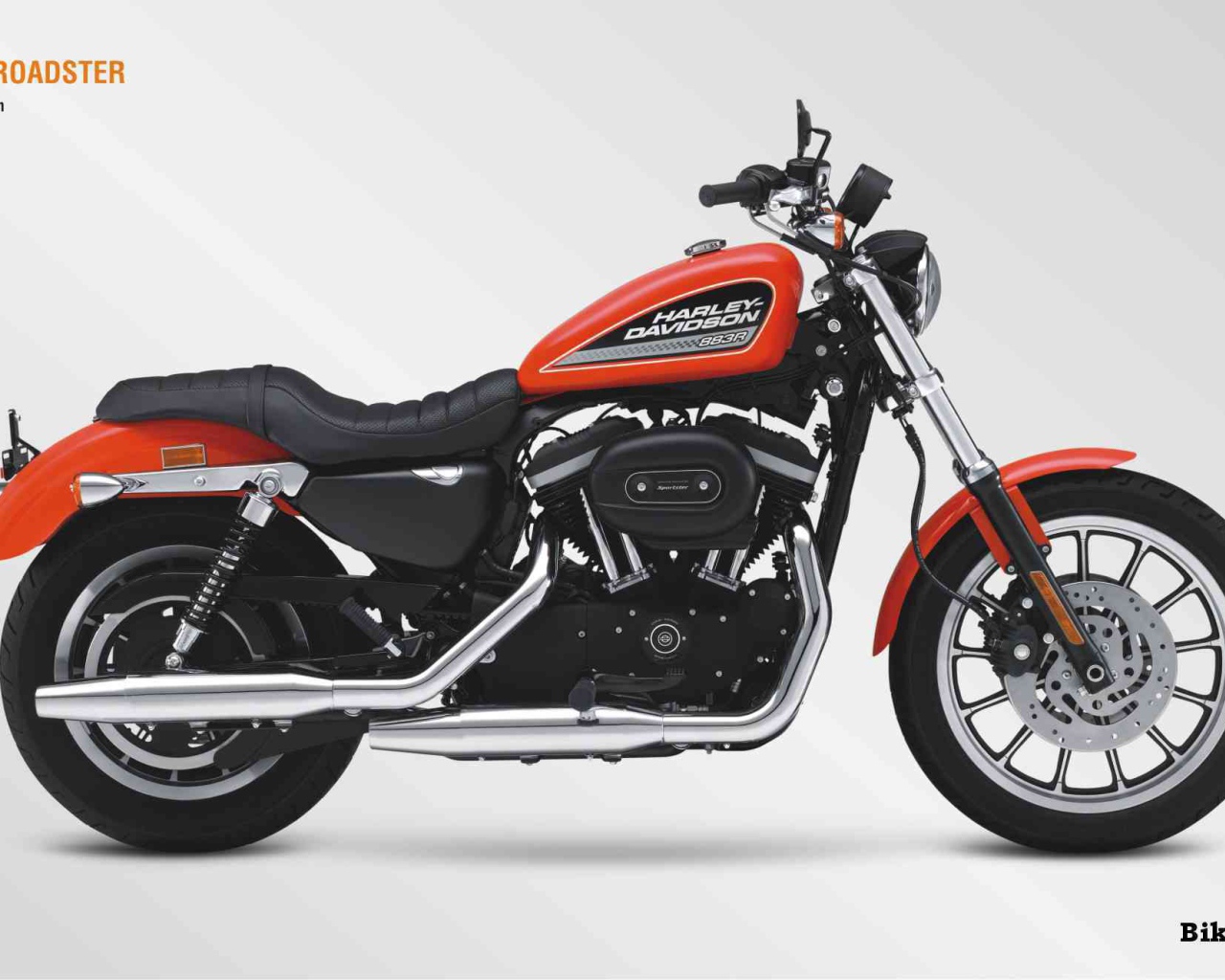 Новый надежный мотоцикл Harley-Davidson XL 883R Sportster Roadster