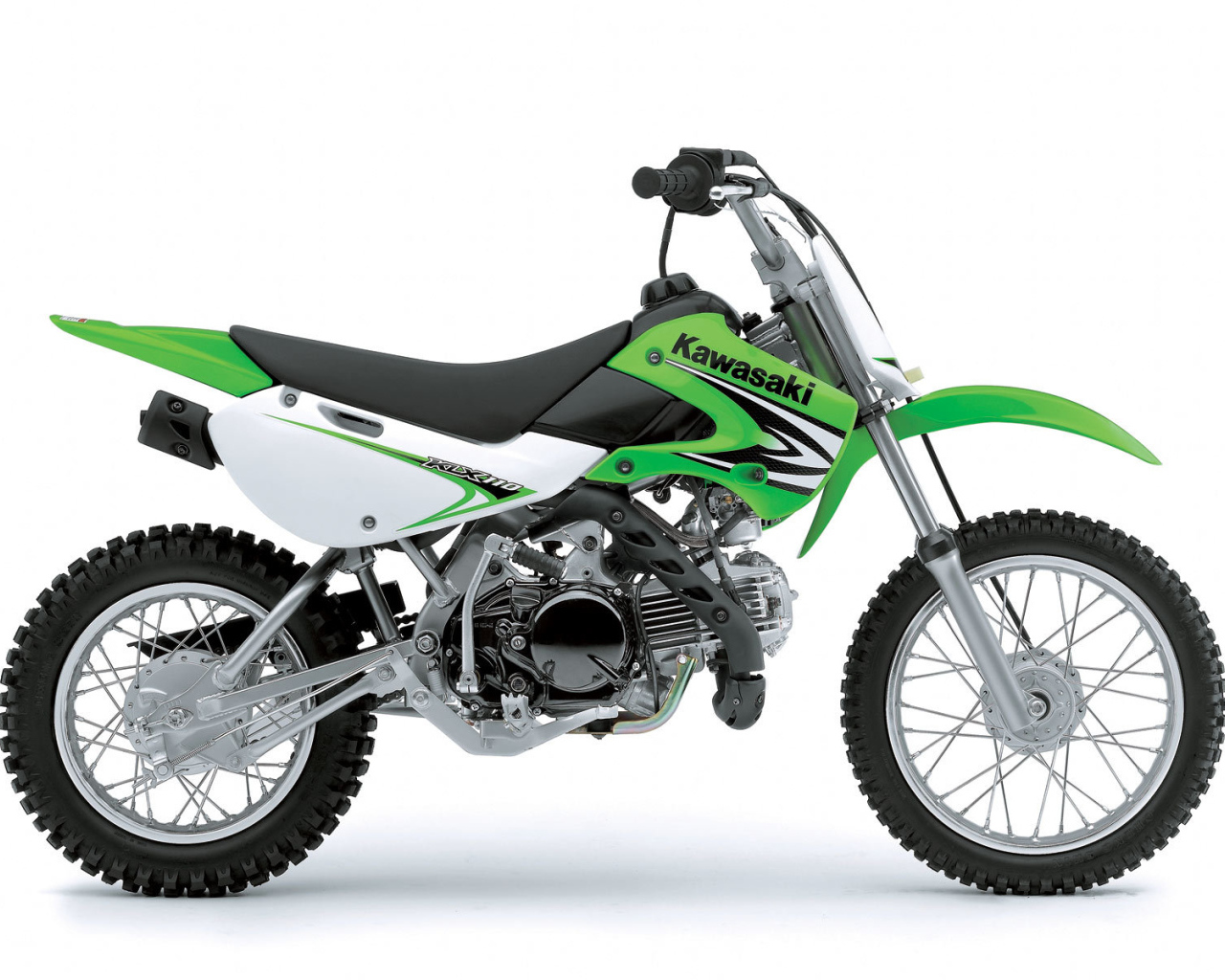 Новый надежный мотоцикл Kawasaki KLX 110