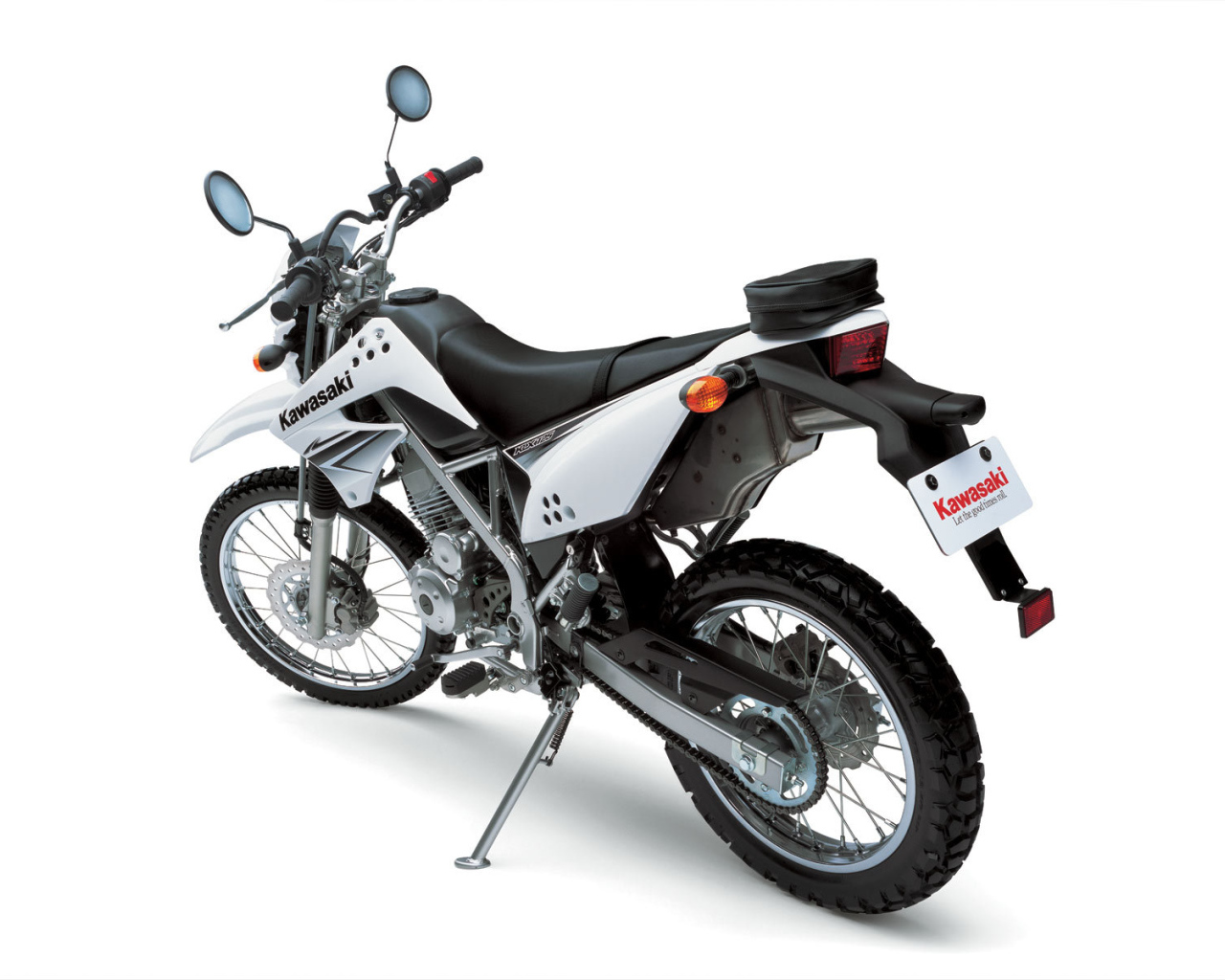 Новый надежный мотоцикл Kawasaki KLX 125