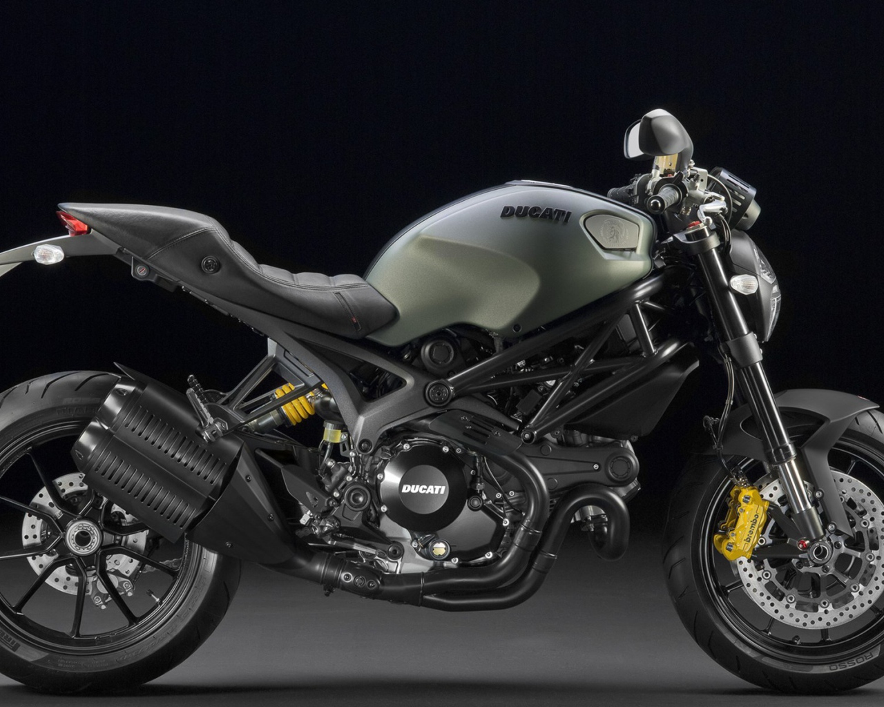 Популярный мотоцикл Ducati Monster Diesel