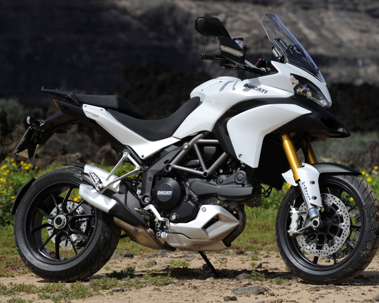 Популярный мотоцикл Ducati Multistrada 1200