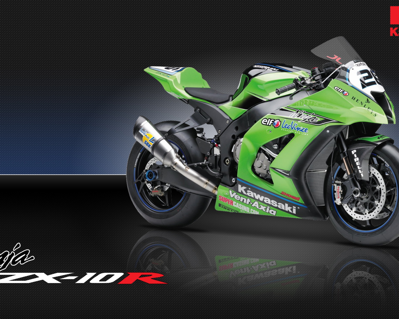 Популярный мотоцикл Kawasaki Ninja ZX-10R