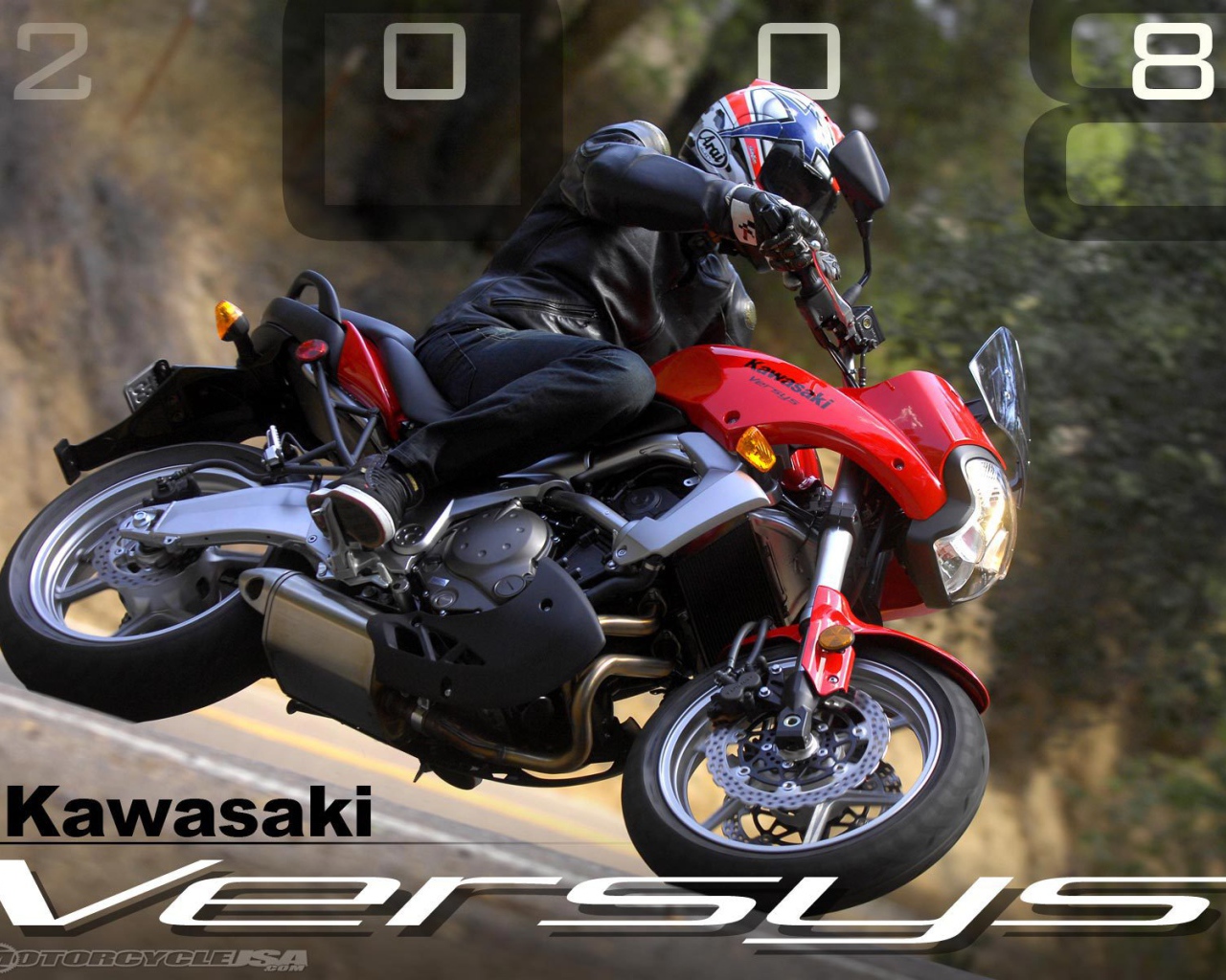 Популярный мотоцикл Kawasaki Versys