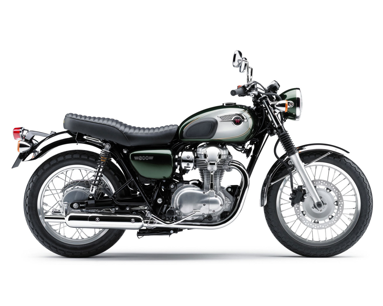 Популярный мотоцикл Kawasaki W 800