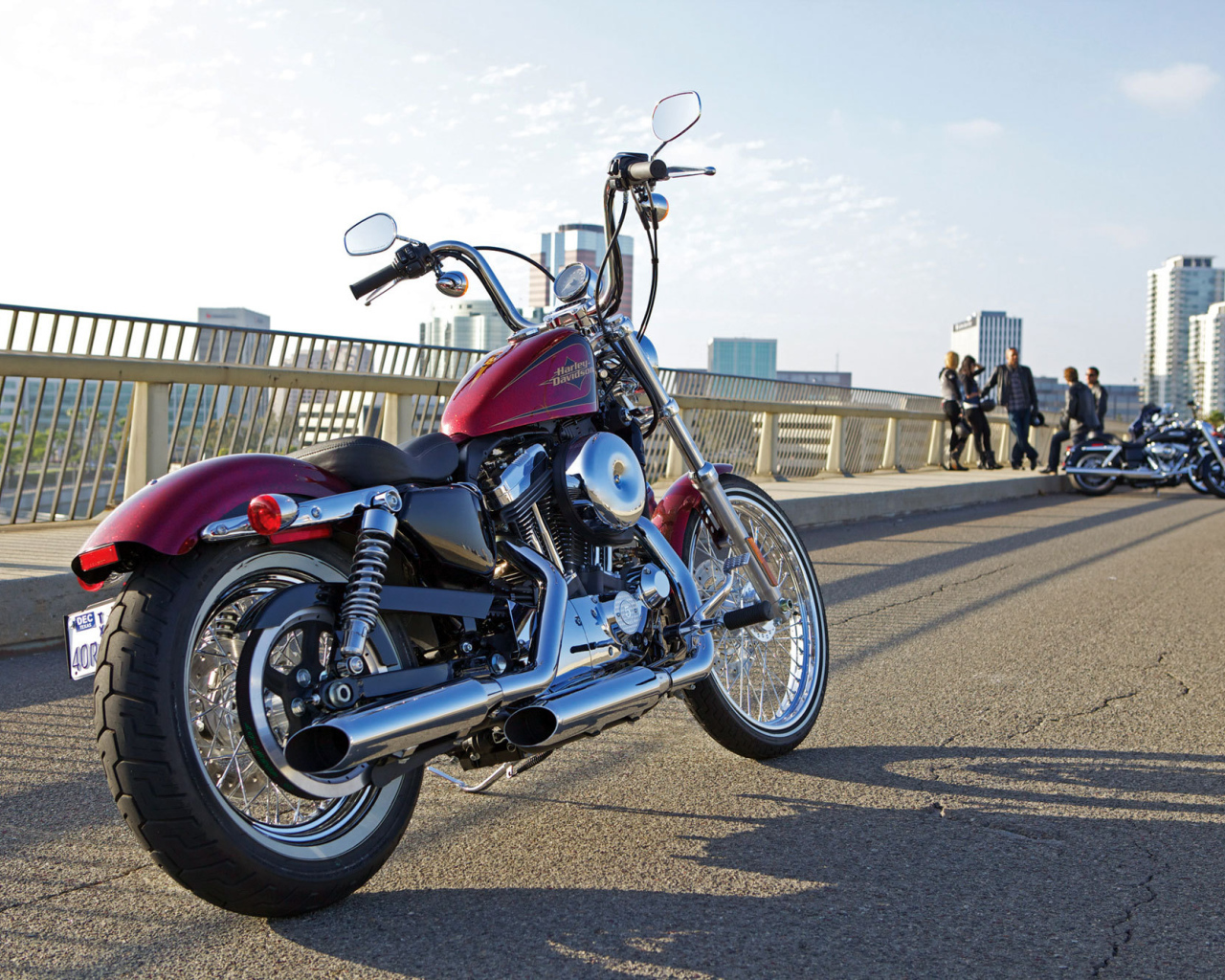 Надежный мотоцикл Harley-Davidson XL 1200V Sportster Seventy-Two