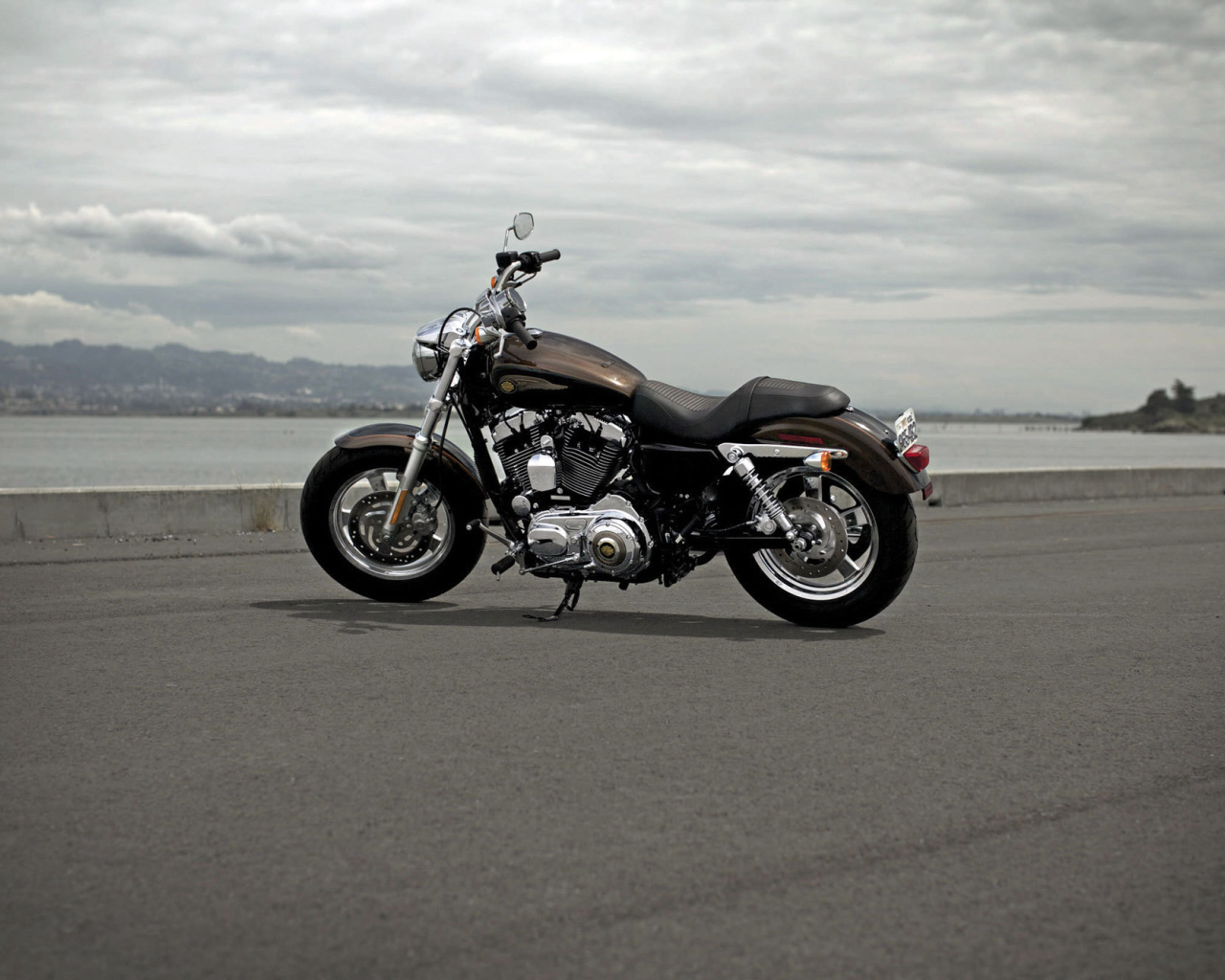 Тест-драйв мотоцикла Harley-Davidson XL 1200C Sportster Custom