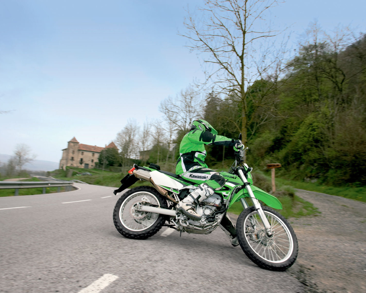 Тест-драйв мотоцикла Kawasaki KLX 250