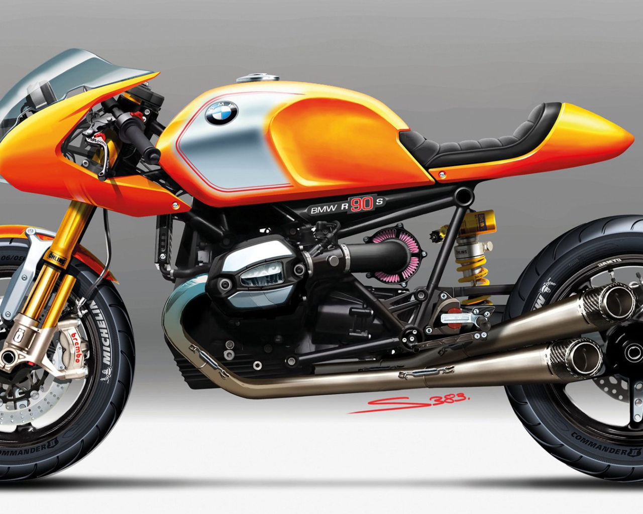 Мотоцикл BMW Concept 90