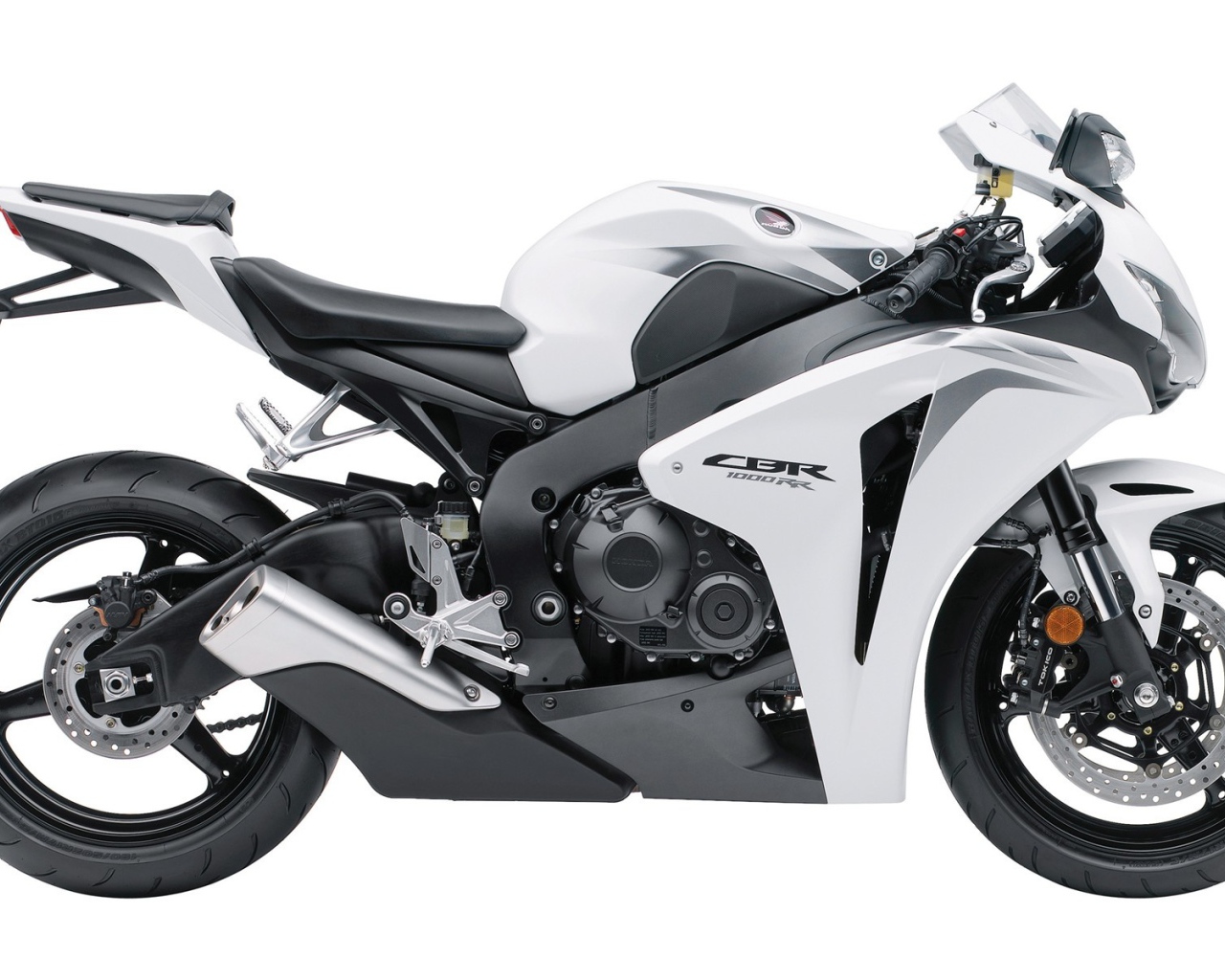 Белый Honda cbr 1000rr