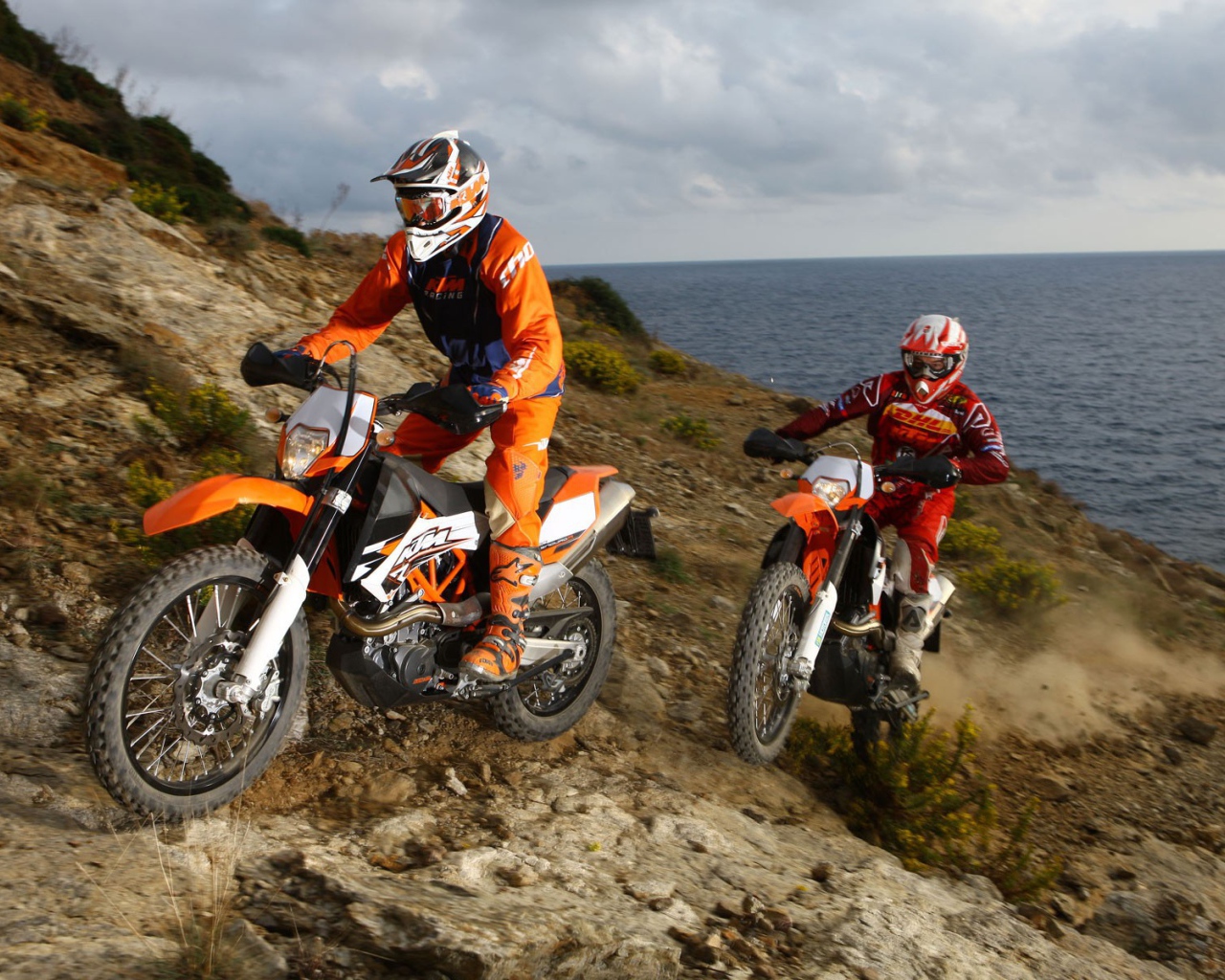 Мотокросс по горам