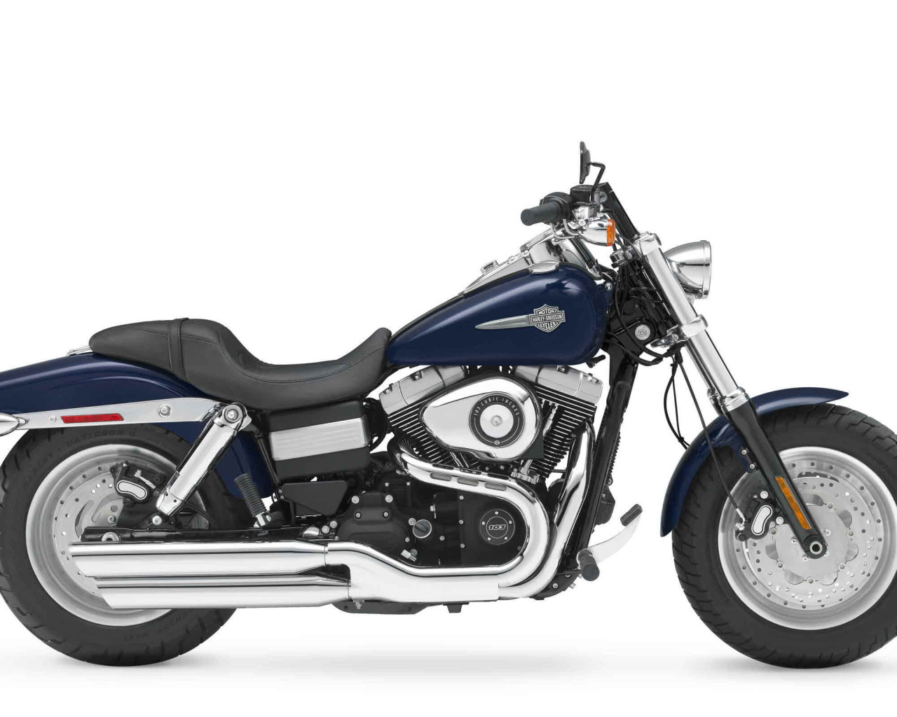 Надежный мотоцикл Harley-Davidson Dyna Fat Bob