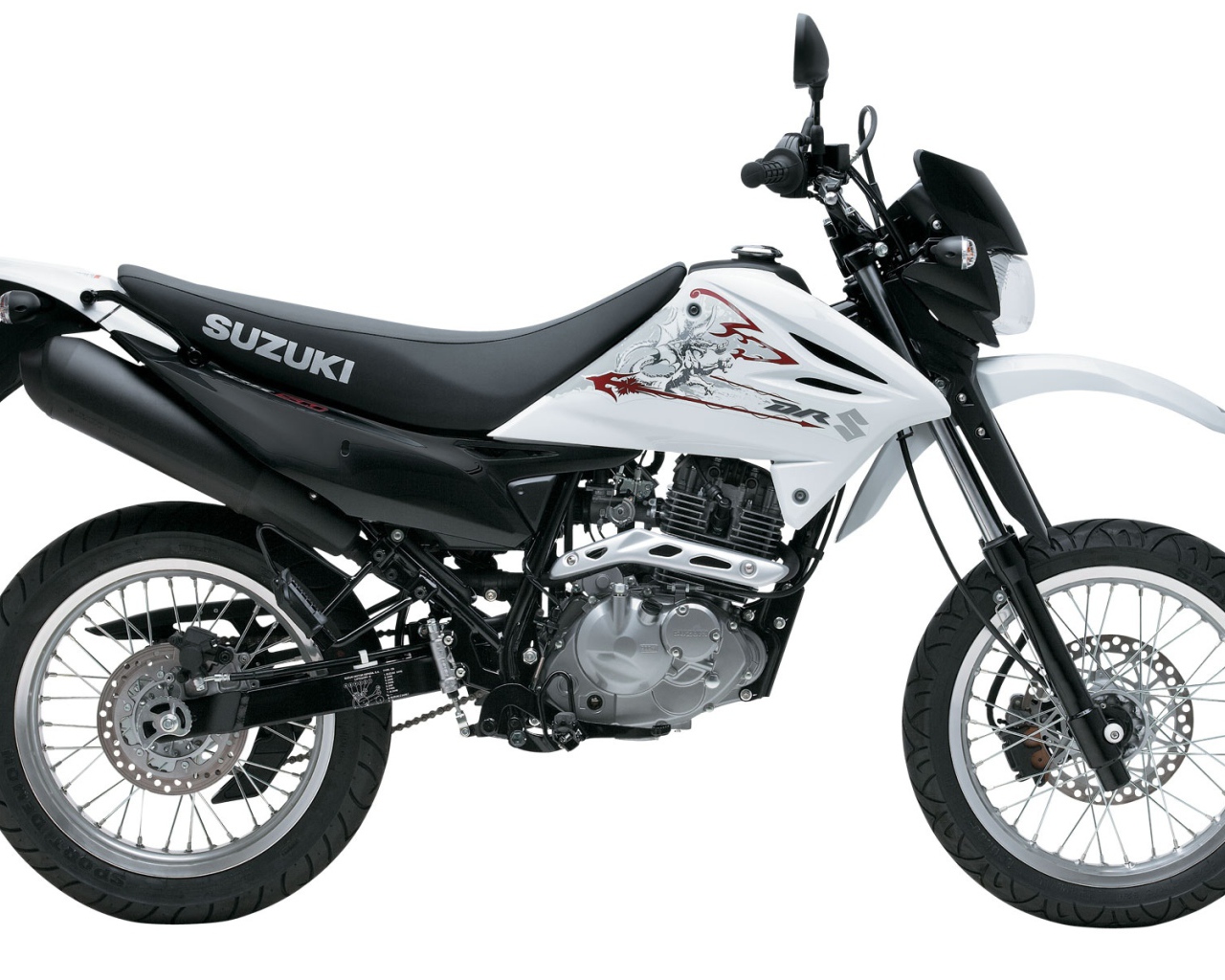 Невероятный мотоцикл Suzuki  DR-Z 125