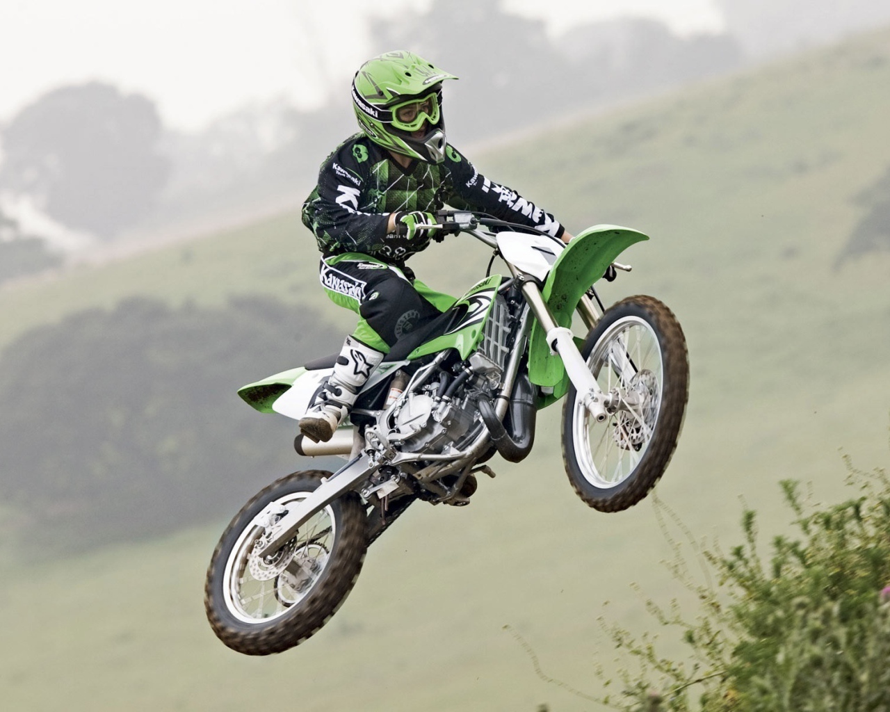 Невероятный мотоцикл Kawasaki KX 85-II