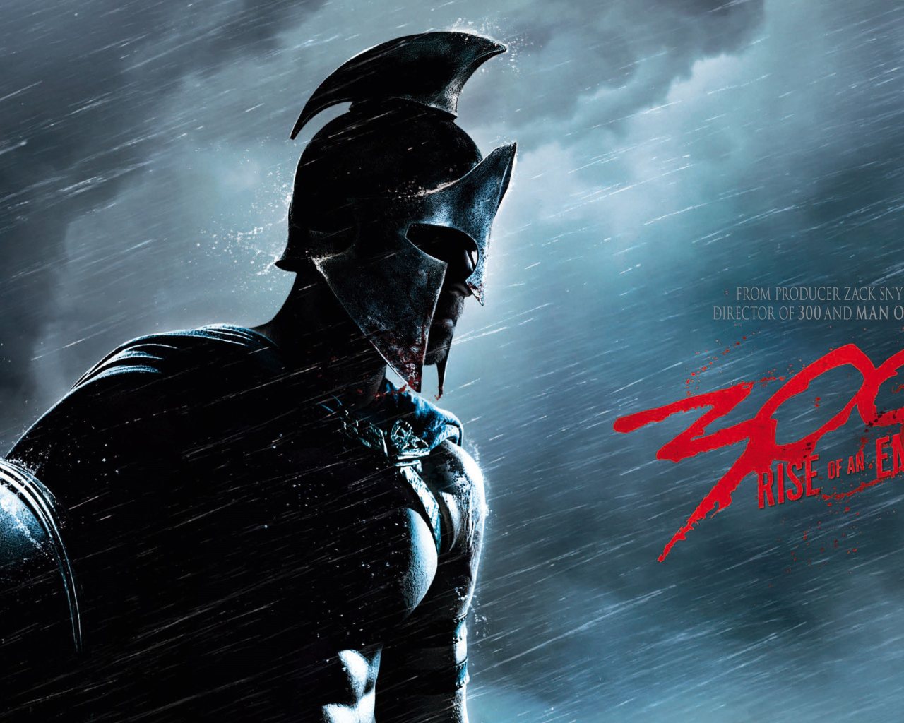 300 спартанцев: Расцвет империи  постер фильма