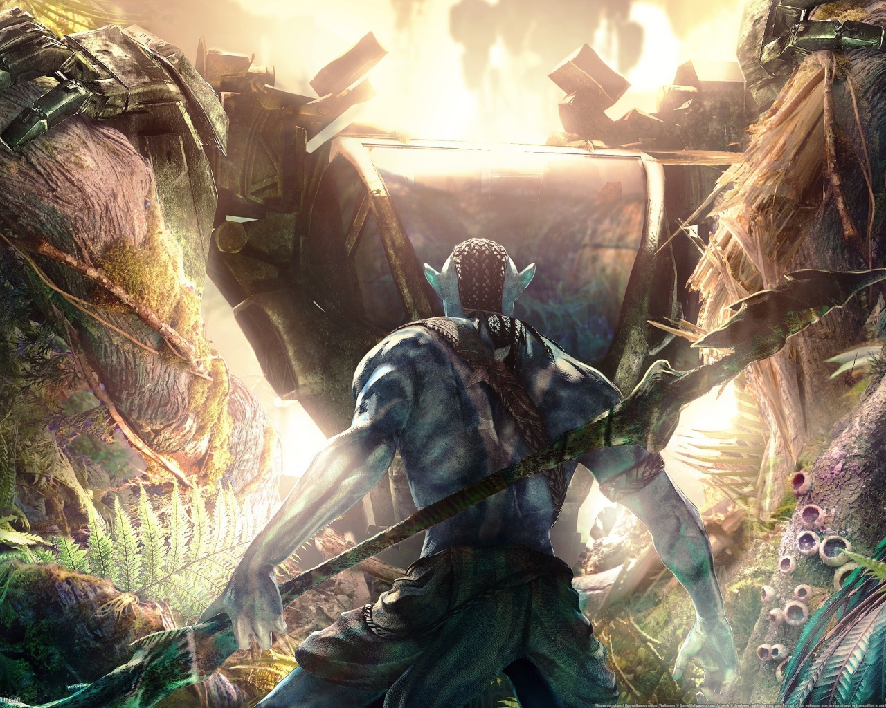 Кадр из фильма Аватар