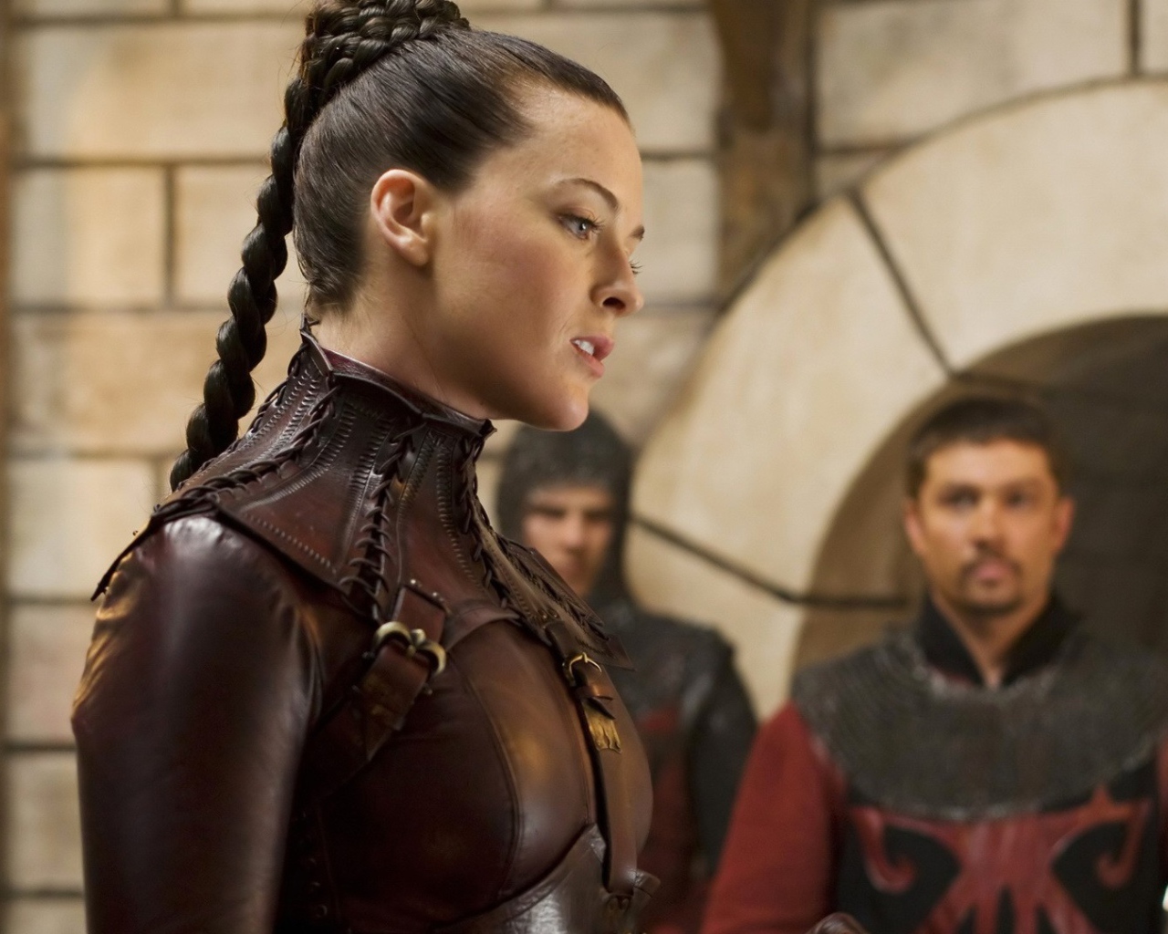 Актриса в кадре фильма