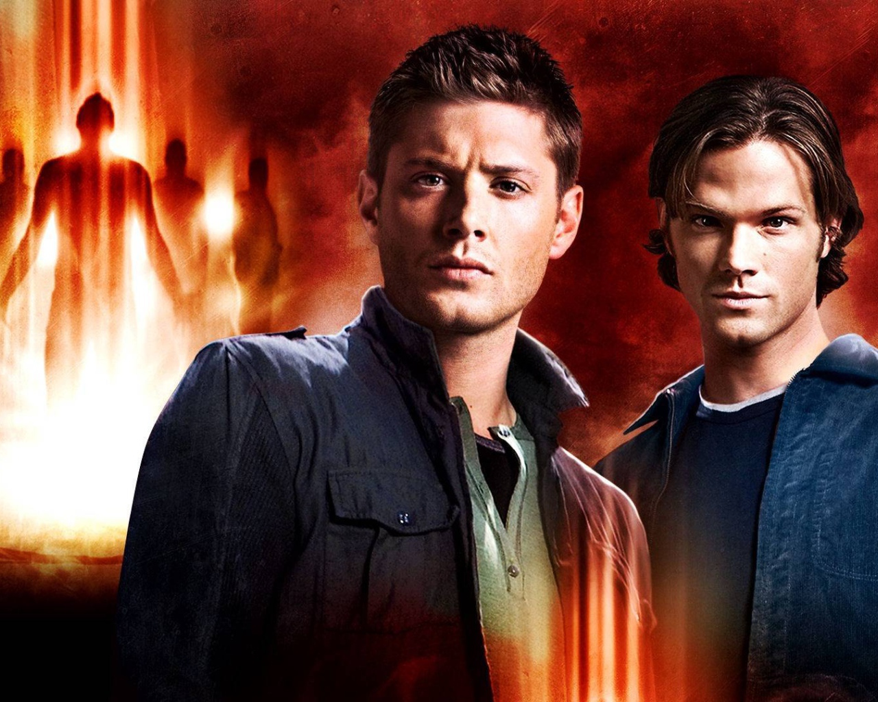 Взгляд братьев из сериала Сверхъестественное