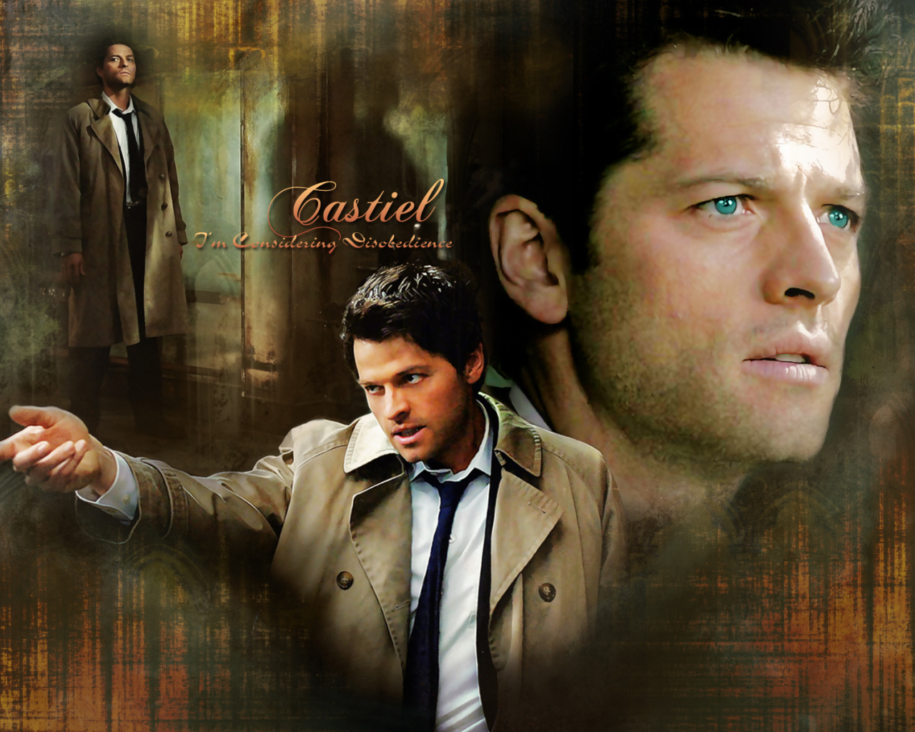 Кастиэль из сериала Сверхъестественное