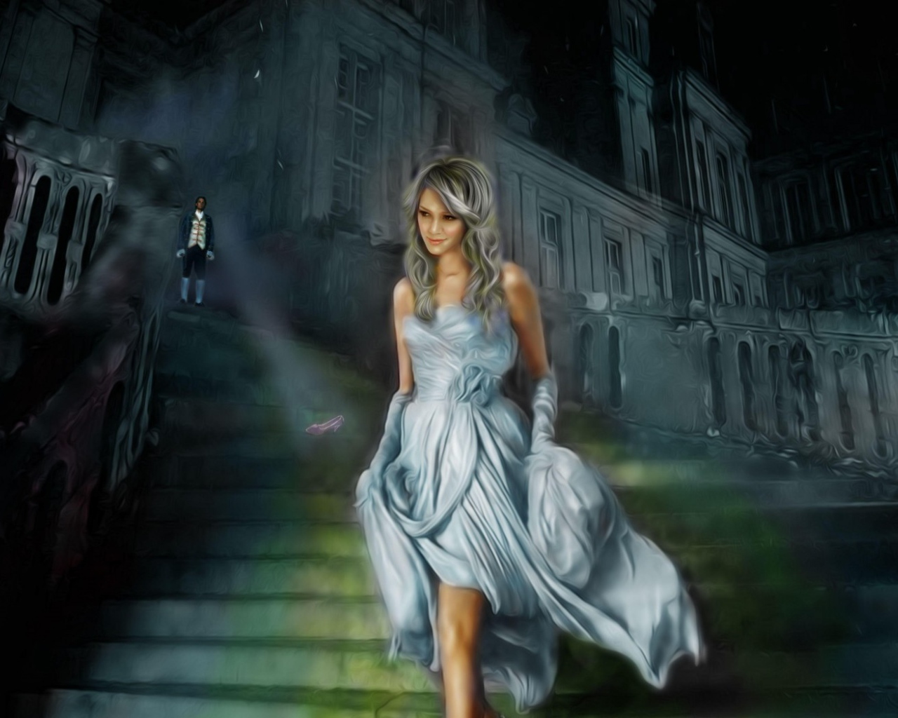 Золушка потеряла туфельку