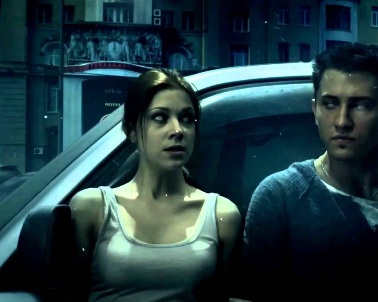 Темный мир: Равновесие парень и девушка