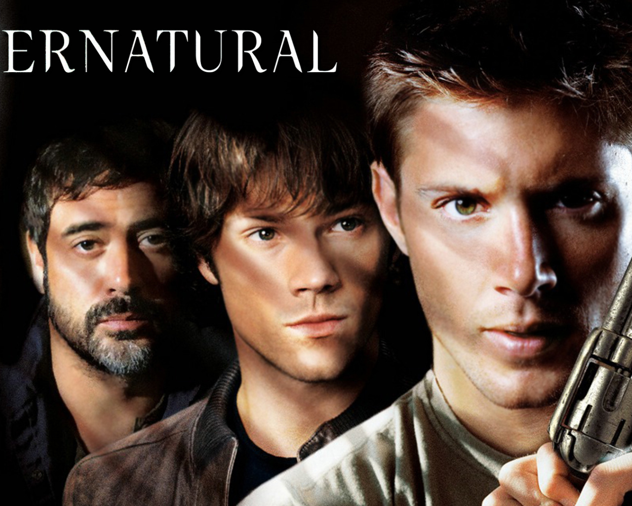 Дин с пистолетом из сериала Сверхъестественное