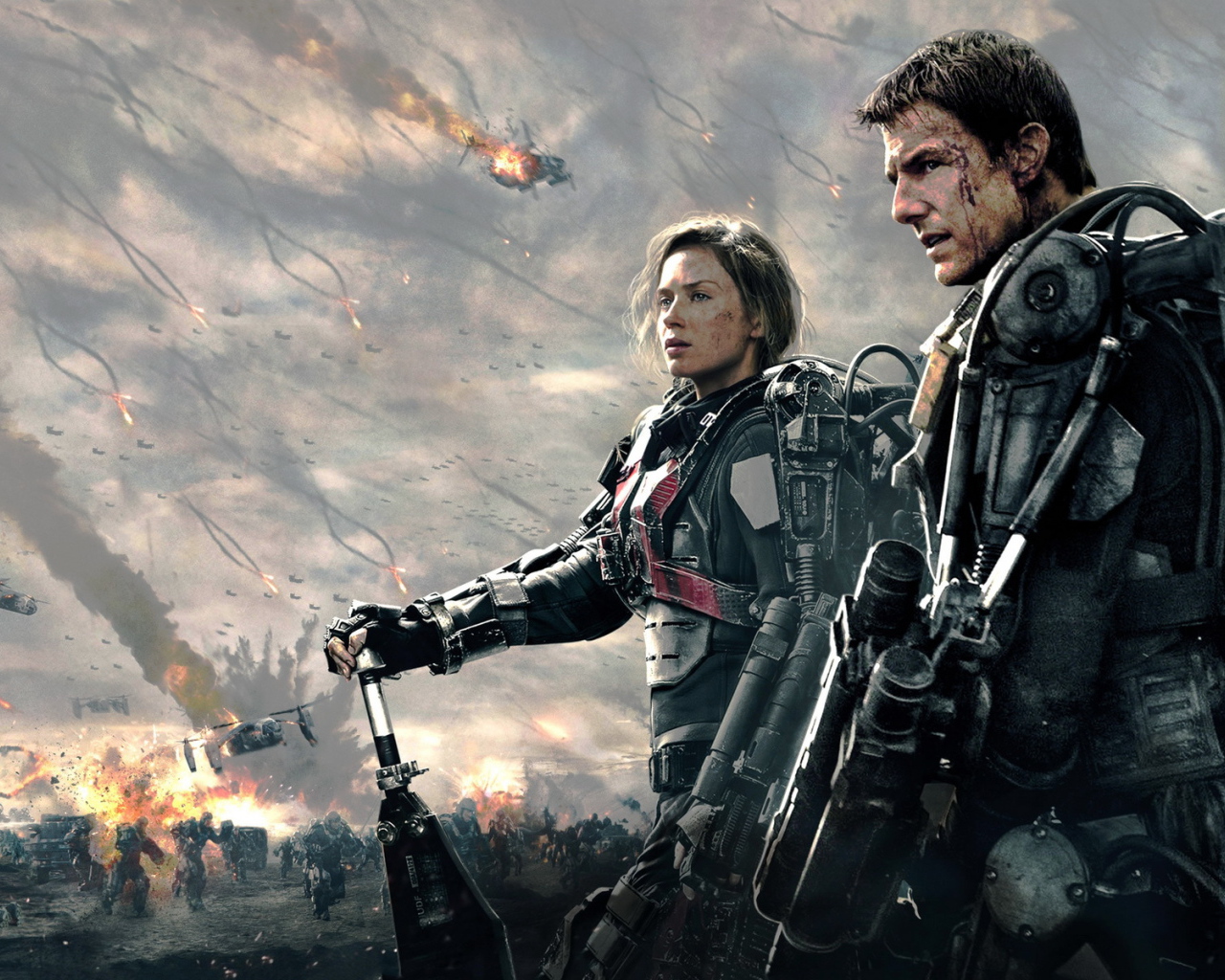 Отличный фильм  Грань будущего 2014