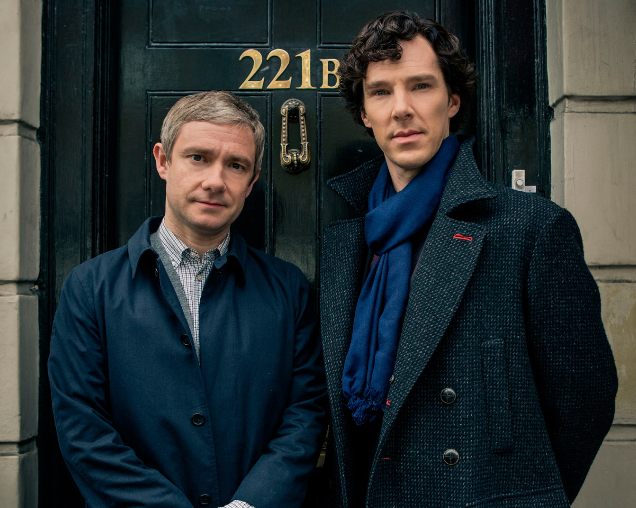 Герои сериала Шерлок