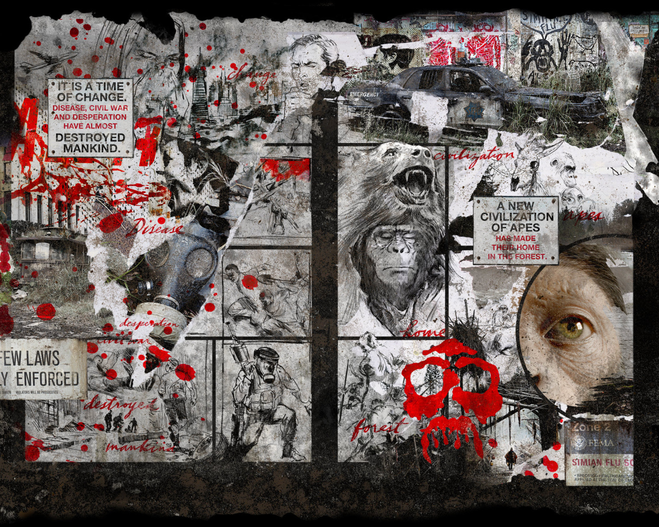 Известный фильм Планета обезьян Революция