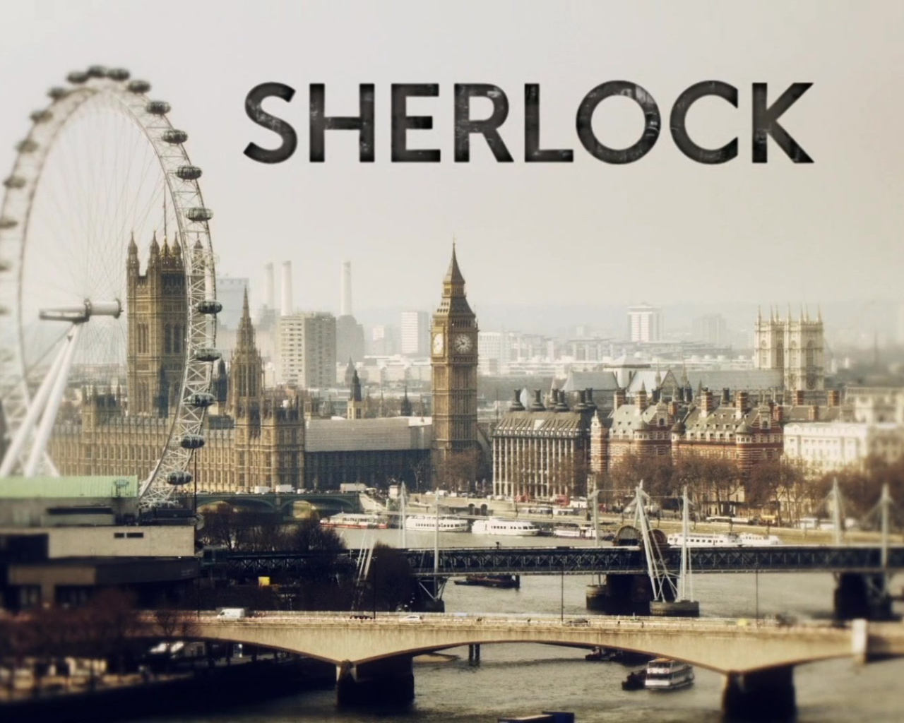 Лондон в сериале Шерлок