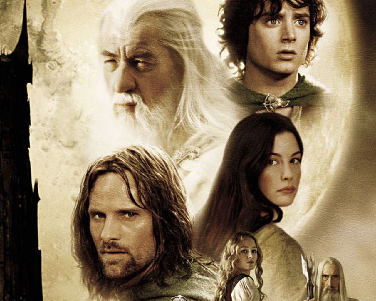 Властелин Колец Две крепости