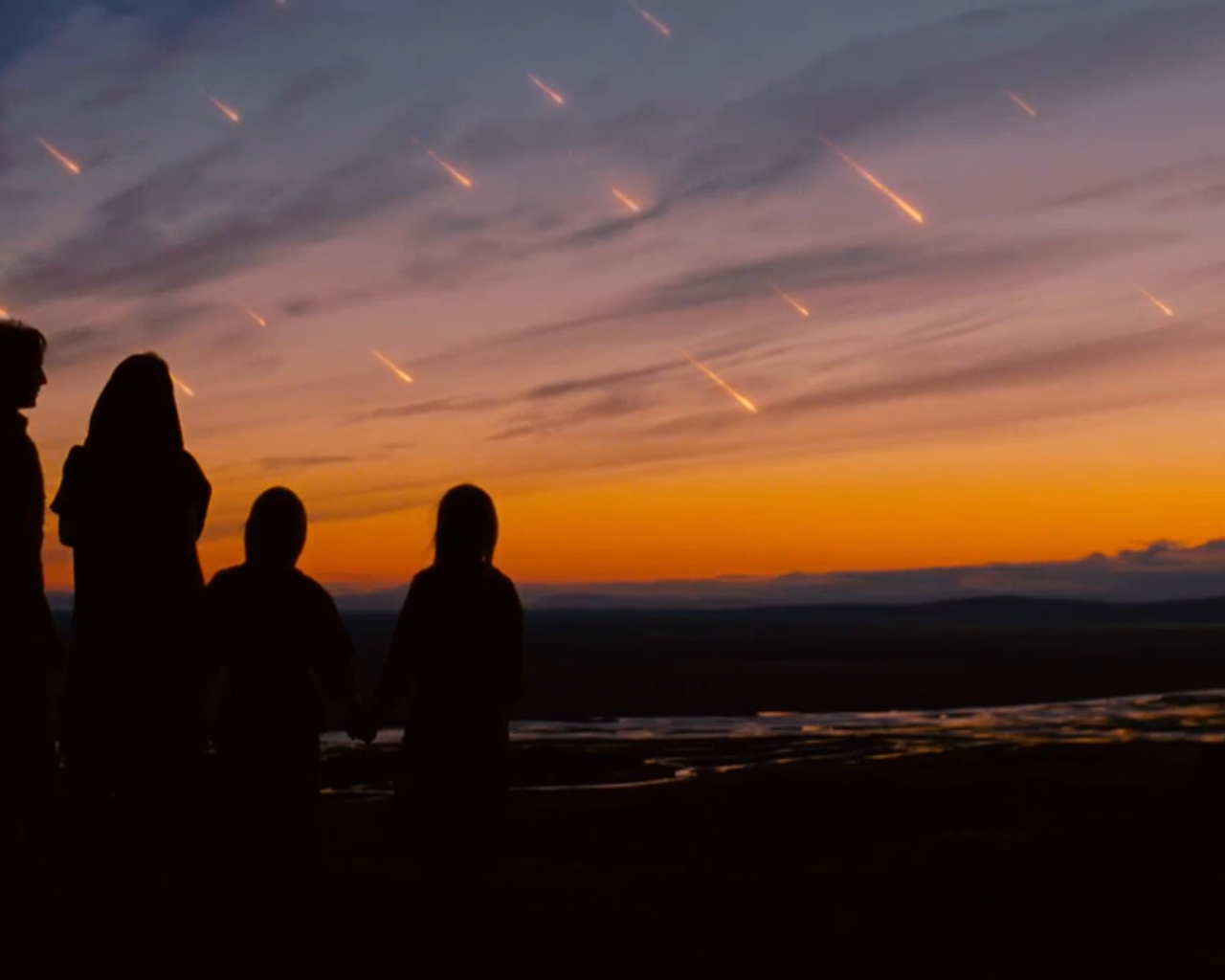 Ной люди смотрят на город