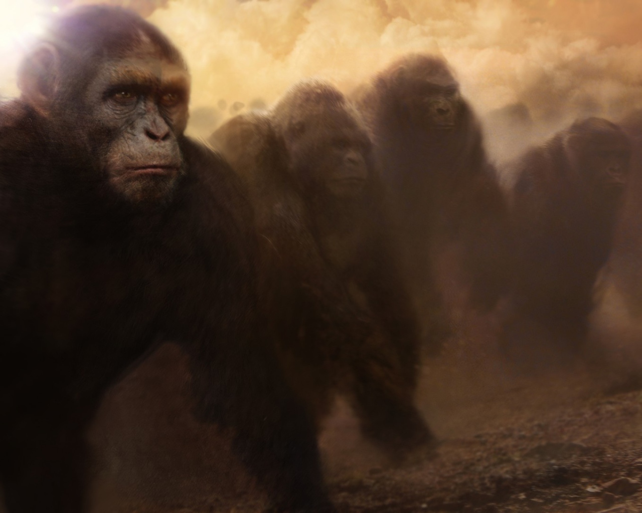 Премьера фильма Планета обезьян Революция