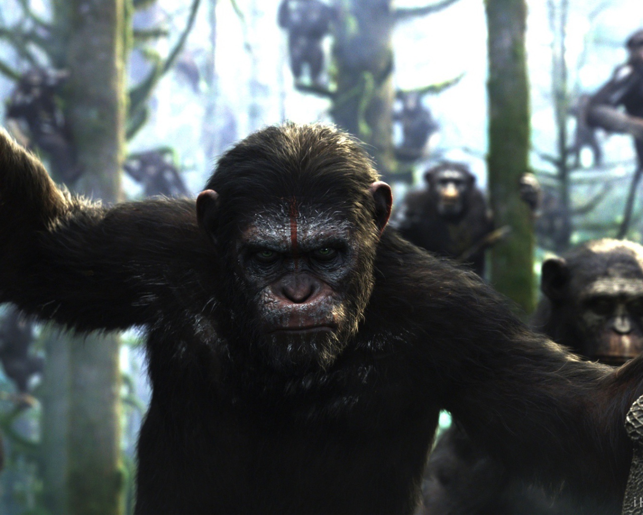 Премьера кинофильма Планета обезьян Революция