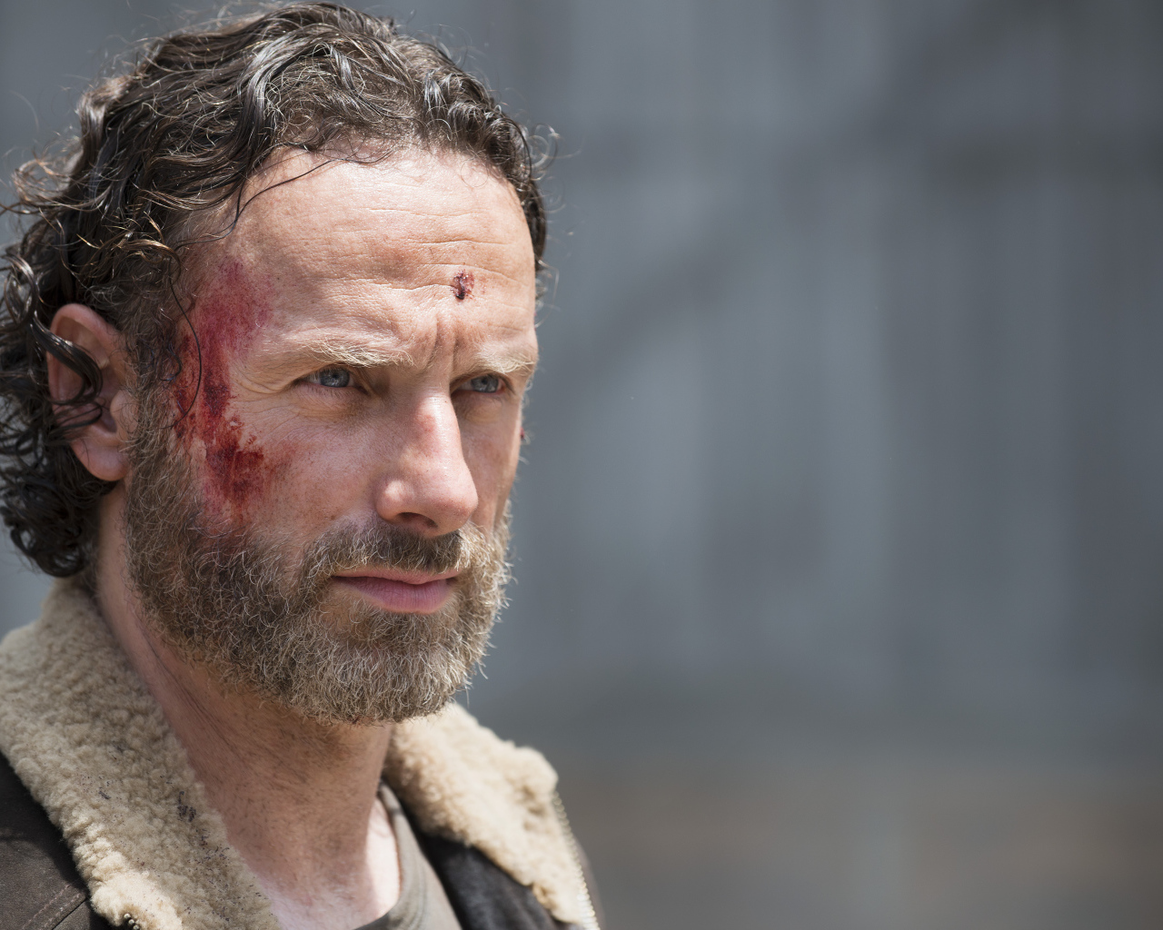 Рик главный герой сериала Ходячие мертвецы