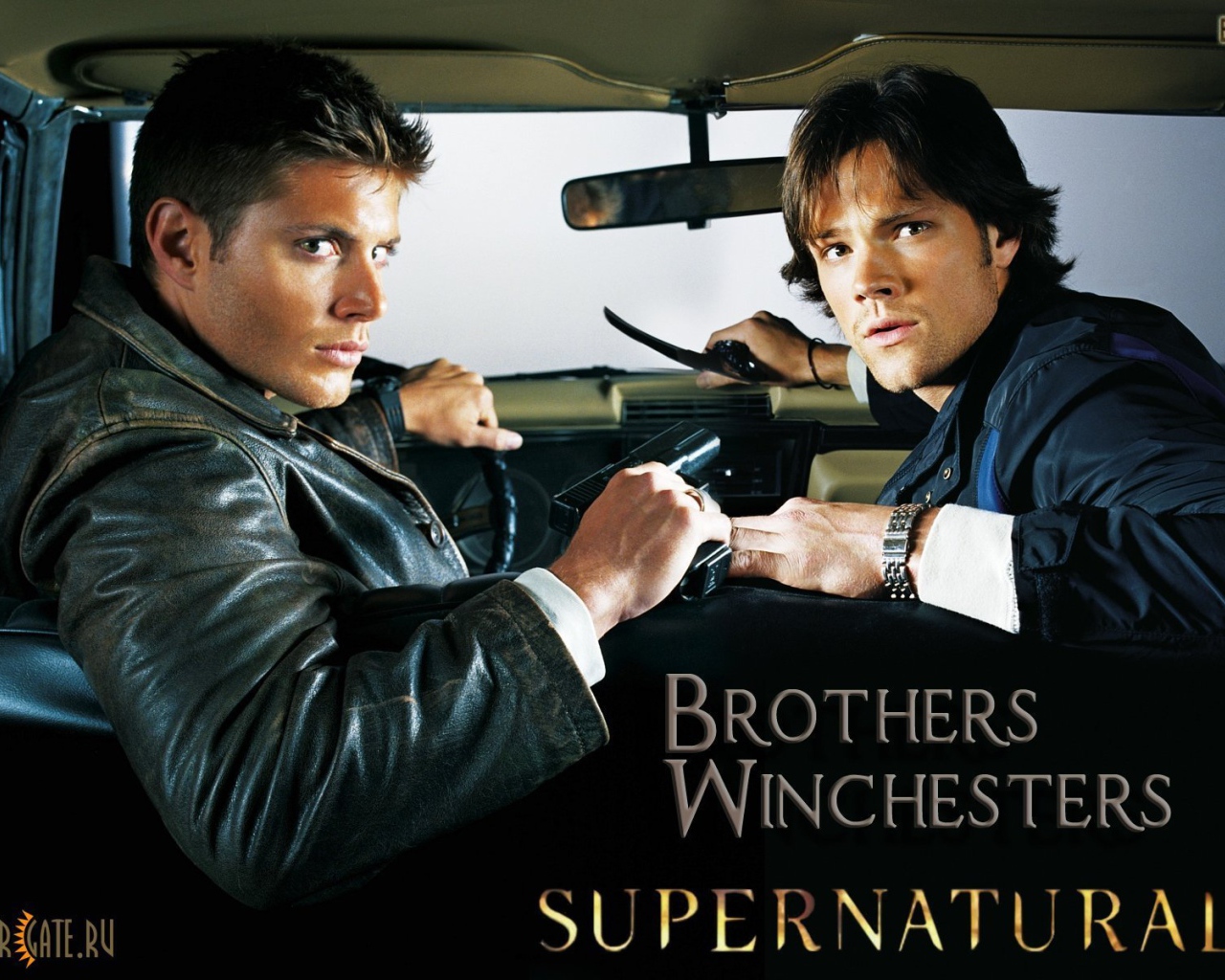Винчестеры в пути из сериала Сверхъестественное
