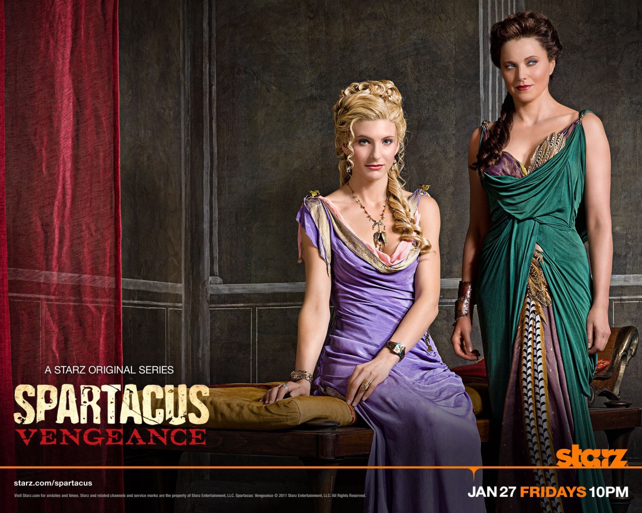 Актрисы из фильма Спартак