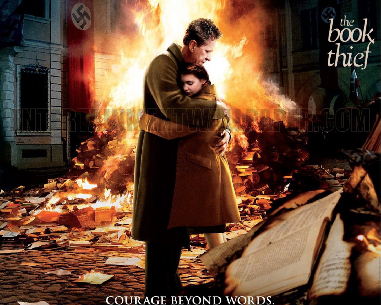 Момент из фильма Воровка книг